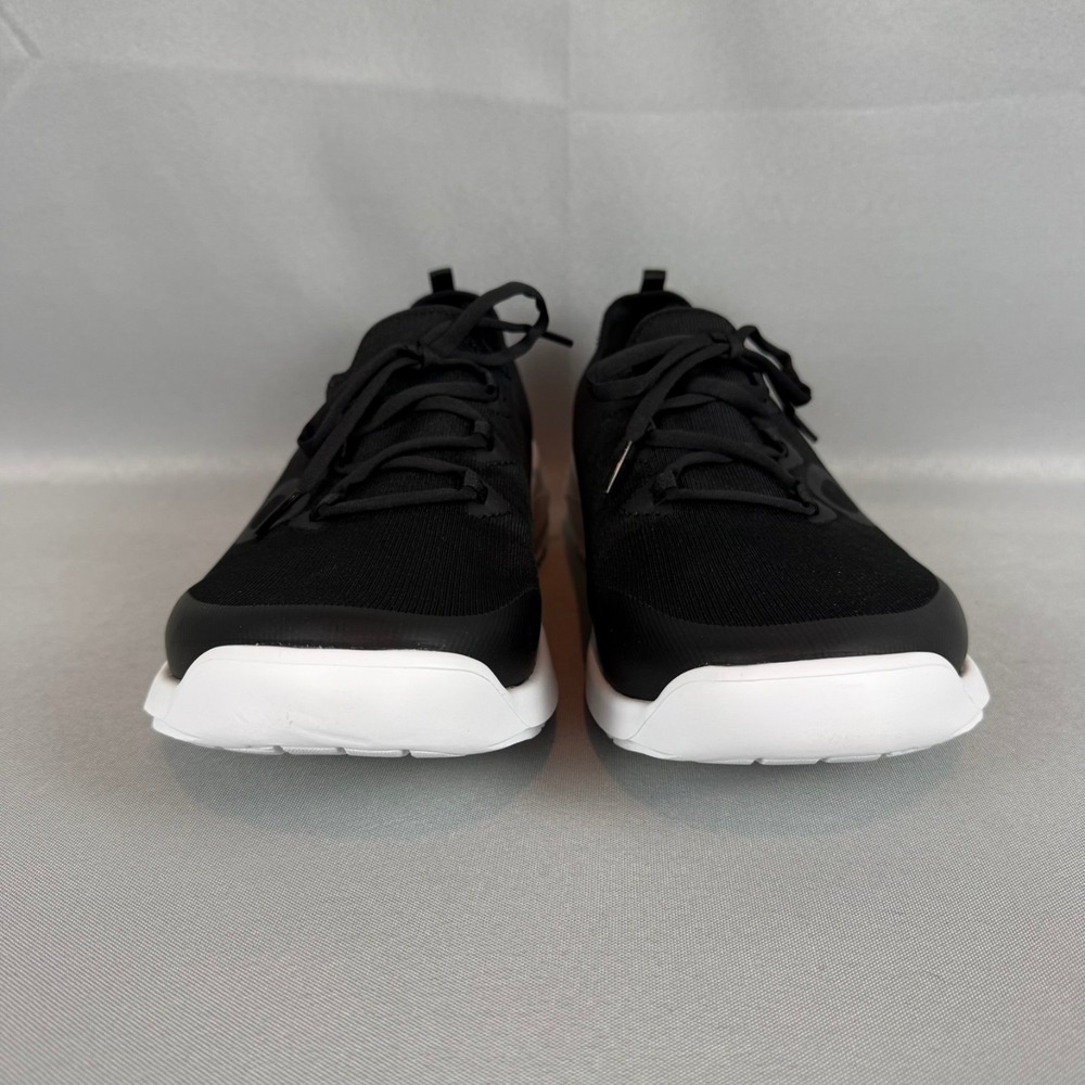Oofos OOmg Sport LS Recovery Sneakers Mens 11 Black White Lace-Up Light New NIB - Picture 3 of 8